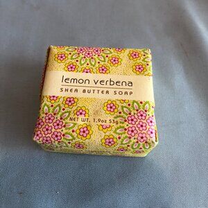 Greenwich Bay Trading Co LEMON VERBENA SHEA BUTTER Soap 1.9 oz #F0/#DST